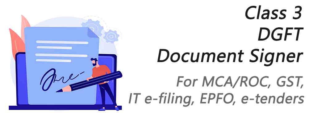 digital signature certificate uses